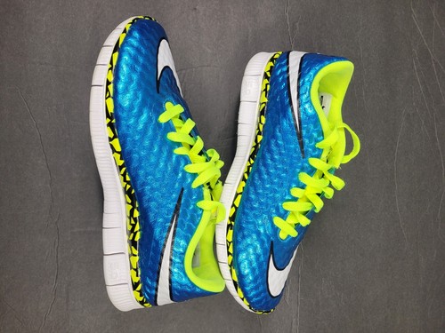 NIKE Free Hypervenom Low (GS) WORLD CUP Blue (YOUTH 7Y) Women sz 8.5 Men 7 - Picture 12 of 12