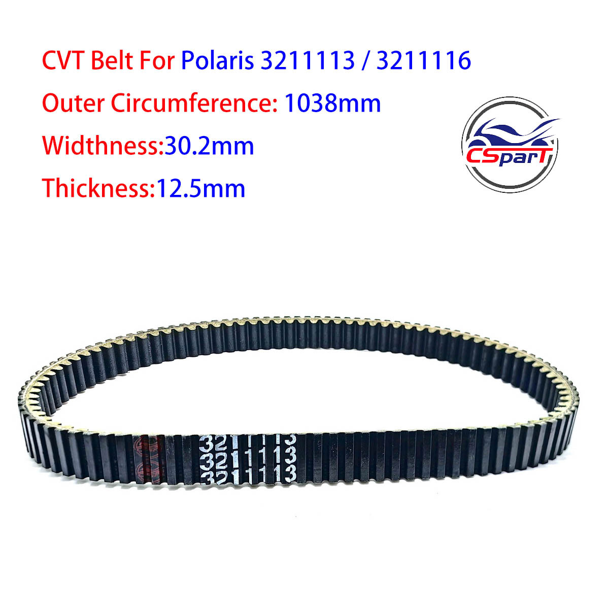 CVT DRIVE BELT FOR POLARIS SPORTSMAN 570 EFI EPS 2014-2021 CVT DRIVE BELT FOR POLARIS SPORTSMAN 570 EFI EPS 2014-2021