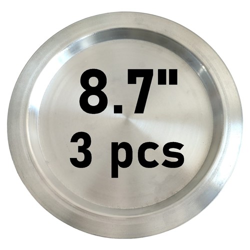 8.7'' Kunefe Plate 3 PCS FULL Aluminium Tray Kunafa Konafa Kadaifi Kunafeh - 第 1/7 張圖片