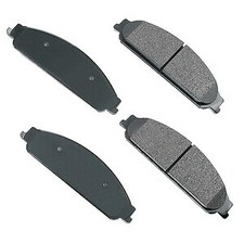 Akebono ACT1070 Disc Brake Pad Set-ProACT Ultra Premium Ceramic Pads