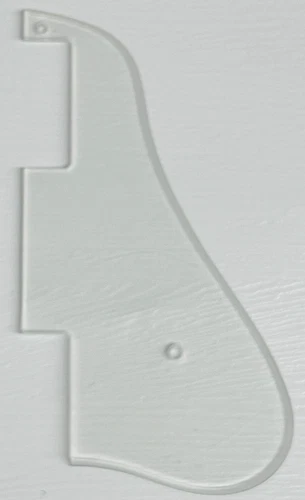 Pickguard Compatible For Fit Gibson ES-339 Style Guitar 1 Ply Clear Transparent