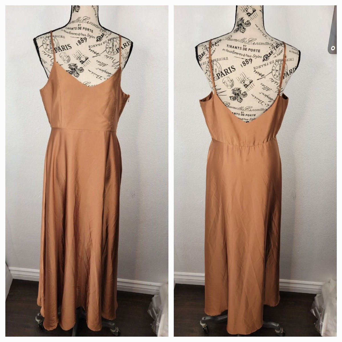 Show Me Your Mumu Satin Maxi Slip Dress Sz M Copper Luxe Bridesmaid Classic Long | eBay Show Me Your Mumu Satin Maxi Slip Dress Sz M Copper Luxe Bridesmaid Classic Long | eBay