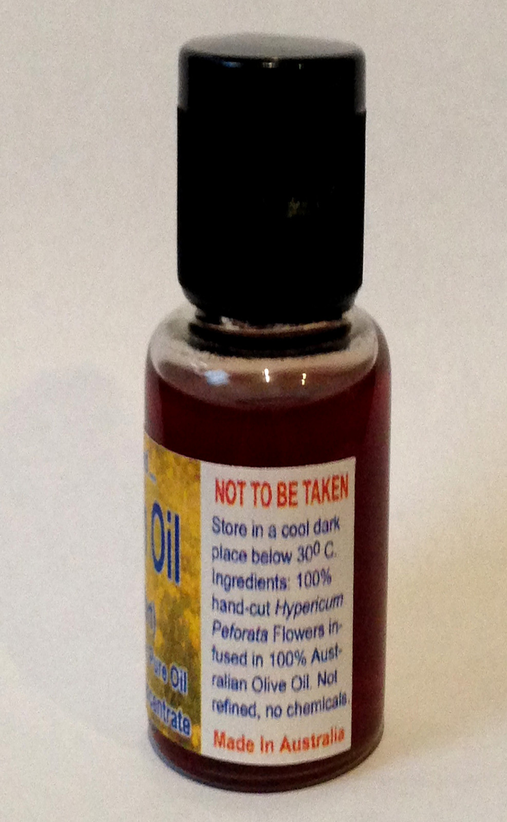 St John's Wort Oil GENUINE 100 Australian Fresh Infused Pure