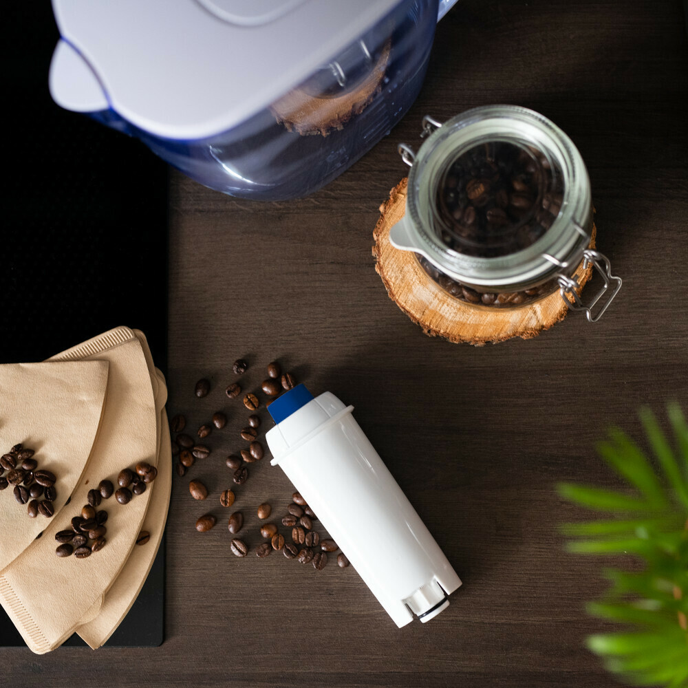 6x Water filter and 2x 500 ml Descaler for DeLonghi DINAMICA ECAM