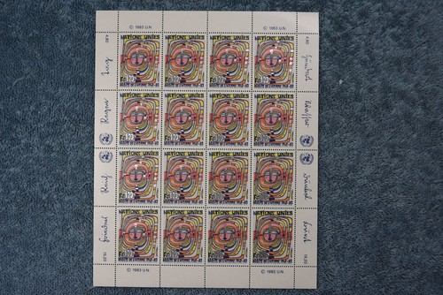 1983 Human Rights Mini Sheet - Geneva G120 - MNH