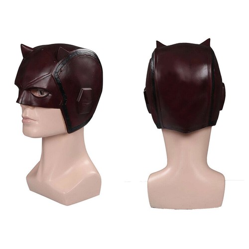 Casco Daredevil Matt Murdock Maschera Cosplay Lattice Masquerade Festa di Halloween - Foto 7 di 7