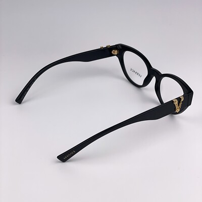 Versace Women Eyeglasses Black Demo Cat Eye VE3282 GB1 NEW  display picture 2