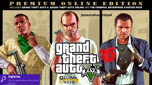 Grand Theft Auto V: Premium Online Edition Rockstar Key GLOBAL | Fast Delivery