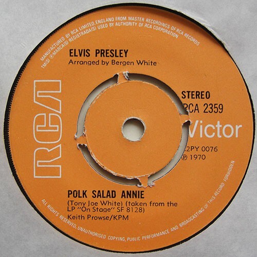 Elvis Presley - Polk Salad Annie (7