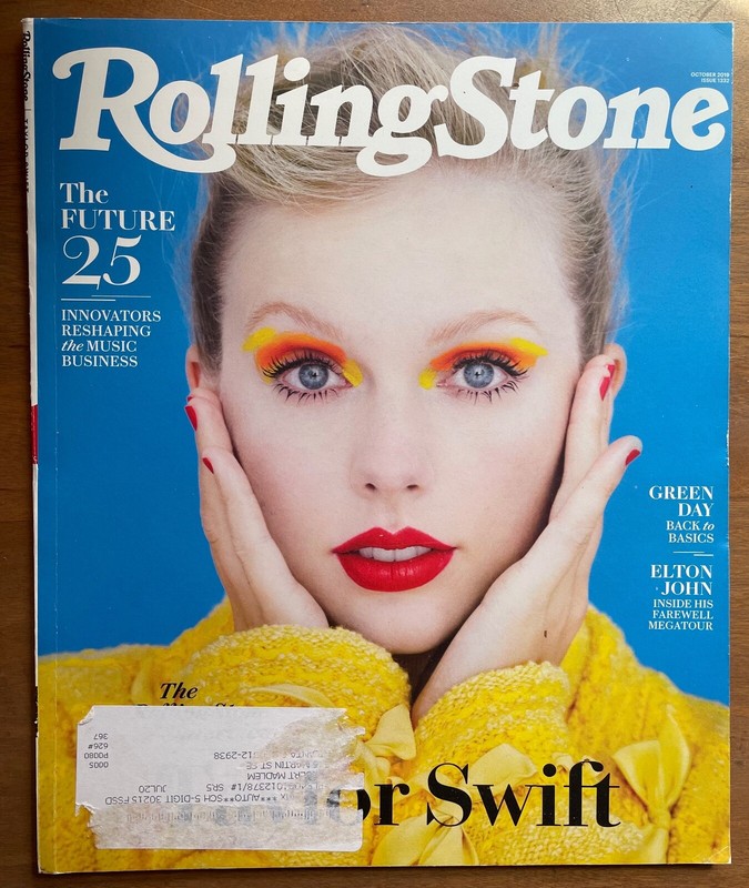ROLLING STONE MAGAZINES - Lot of 5 2018-21 Taylor, Billie, BTS, Greta T., Zoe K.