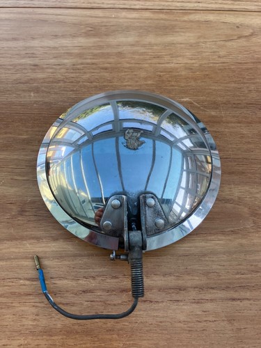 A used classic Cibie IODE 45 204 polished stainless steel 7" spot light