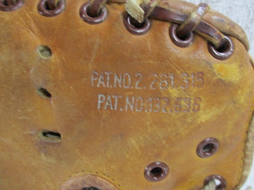 Rawlings Baseball Glove Claw Trapper Whitey Lockman The Major League Leather - Picture 10 of 12