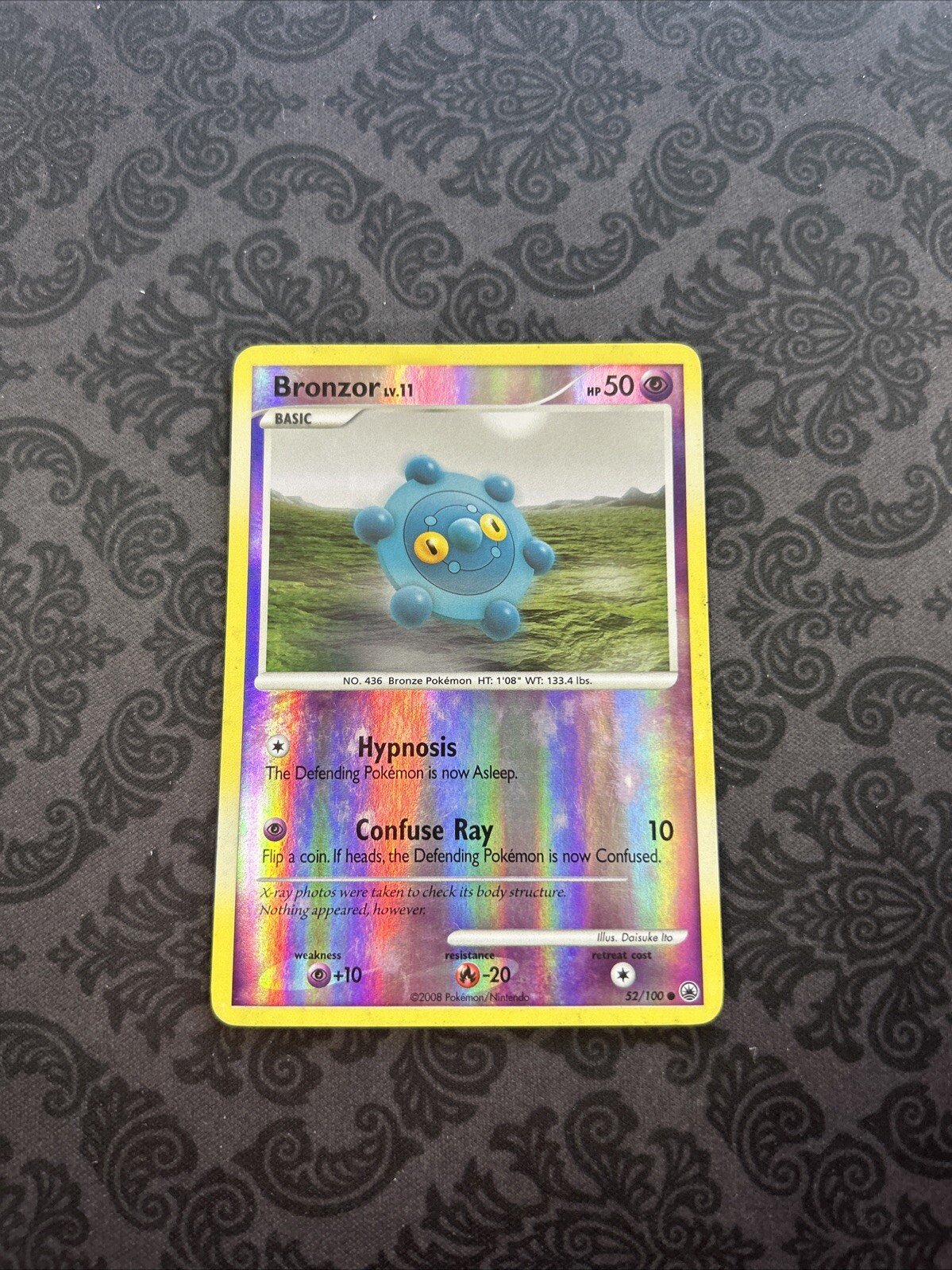 Bronzor - 52/100 Majestic Dawn Reverse Holo Common Pokemon