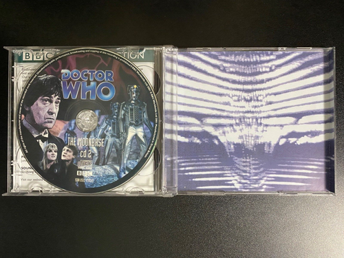 Doctor Who The Moonbase - BBC Radio - Out of Print - RARE - looks NEW - Picture 5 of 5