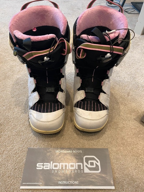 Stivali da snowboard donna Salomon taglia UK 7 5
