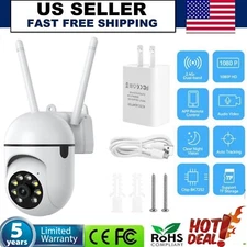 Security Camera System Outdoor Home 2.4G Wireless Wifi Night Vision Cam HD 1080P