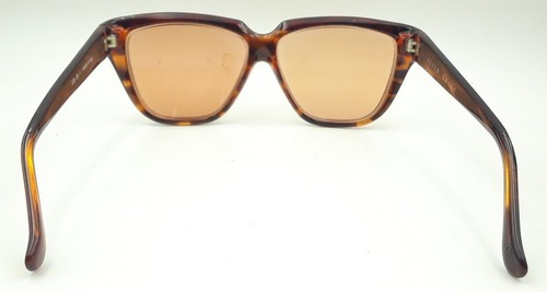 Vintage Ellen Tracy D35-20-1 Tortoise Brown Square Sunglasses FRAMES ONLY - Picture 10 of 11