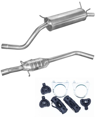 Sport Auspuffanlage Passend Für Volkswagen Jetta Mk5 GLI 2.0T