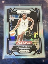 2024 Panini WNBA Monopoly Prizm Natasha Howard Light Blue #/199 #49 Dallas Wings