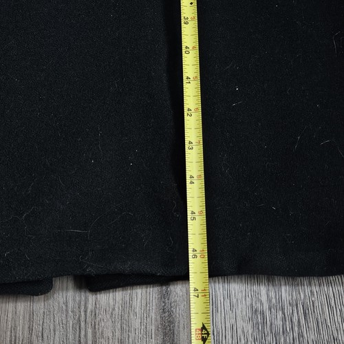 Bloomingdales Wool Cashmere Mens Trench Coat Long Heavy Winter Jacket Made Italy - Picture 13 of 15