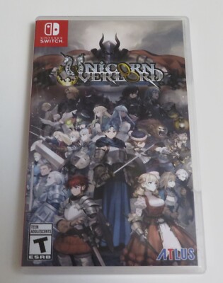 Replacement Case (NO GAME) Unicorn Overlord - Nintendo Switch | eBay