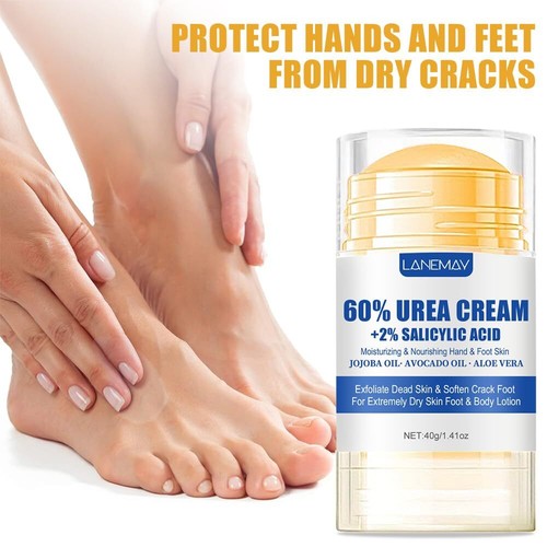 60% Fuß Harnstoff Creme + 2% Salicylsäure Tief Feuchtigkeitsspendende Fuß Näh... - 第 8/9 張圖片