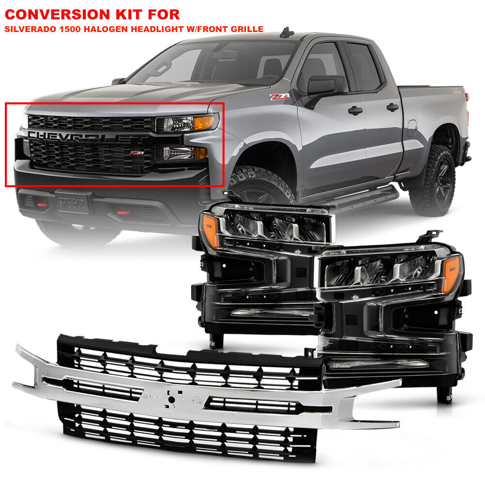Headlamp and Fog Lamp Kit | Chevrolet Silverado 1500 HIGH COUNTRY 2019 Headlamp and Fog Lamp Kit | Chevrolet Silverado 1500 HIGH COUNTRY 2019