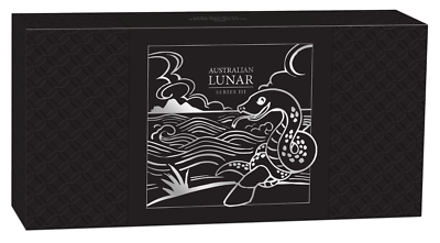 2025 LUNAR SERIES-3 YEAR OF THE SNAKE 1oz SILVER TRIO $1 3-coin
