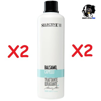 SELECTIVE PROFESSIONAL ARTISTIC FLAIR BALM 2X1000ML MOISTURIZER FREQUENT USE