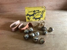 Boy Scouts Dance Bell Set Rough Poor w/Bad Box Unmade Kit Vintage USA RUSTY