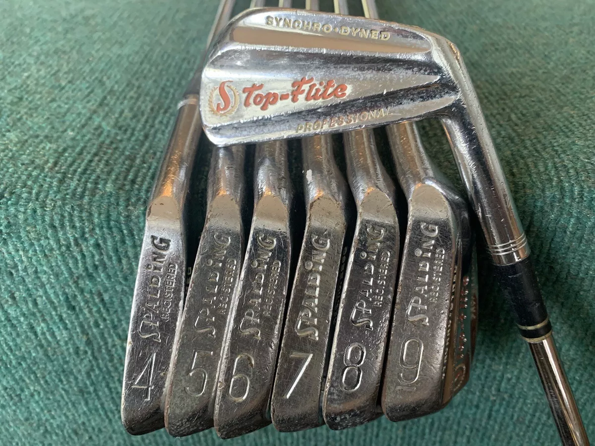 RARE 1964 SPALDING TOP-FLITE SYNCHRO-DYNED PROFESSIONAL Forged