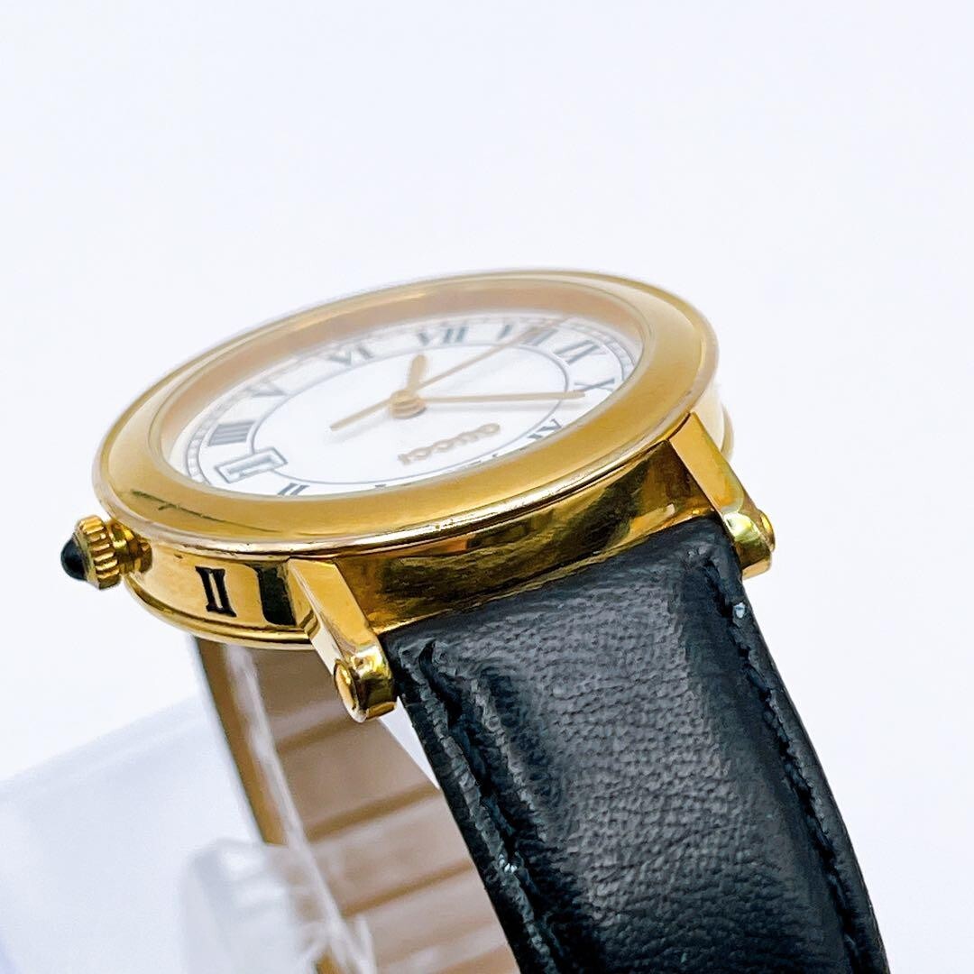GUCCI グッチ 腕時計 7200M メンズウォ ッチ 革ベルト Excellent+++++ Gucci wristwatch men's 7200M external belt