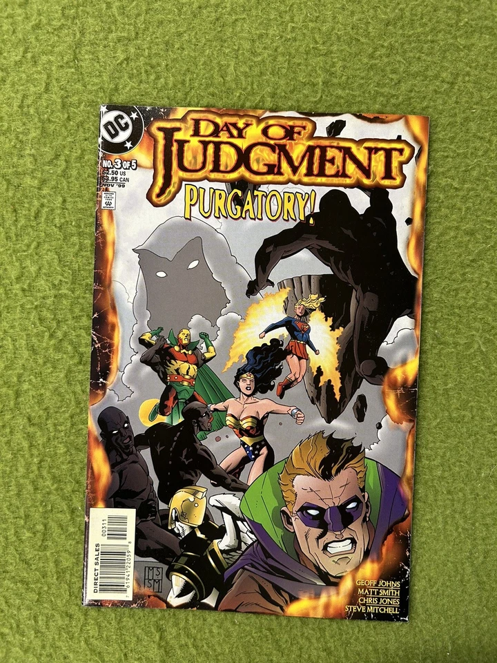Day Of Judgment 1-5 Complete 1999 Series DC Comics - Geoff Johns VF++🔥 - Image 4 of 4