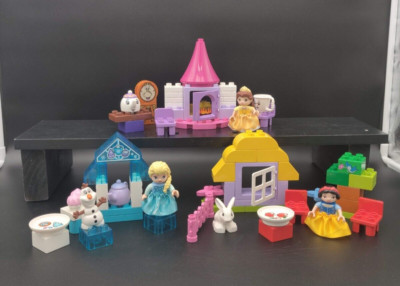 Disney Duplo #6152 SNOW WHITE #10920 ELSA & OLAF #10877 BELLE ALL 100% COMPLETE