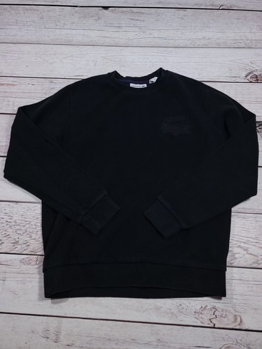 LACOSTE France Long Sleeve Crew Neck Henley Shirt Size Medium W6