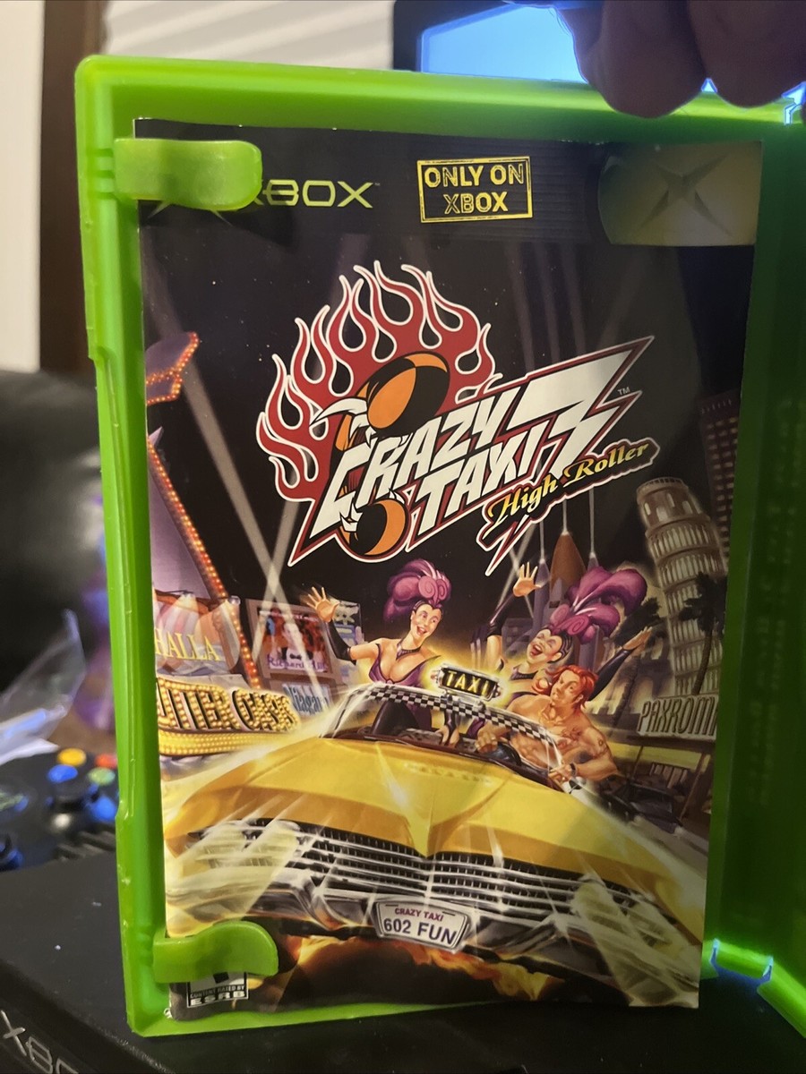 クレイジータクシー3 ハイローラー　ゲーム販促ポスター　2002年　XBOX クレイジータクシー3 ハイローラー ゲーム販促ポスター 2002年