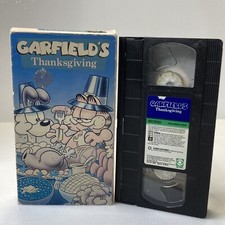 GARFIELD Thanksgiving Special (VHS, 1992) 90s Cartoon Movie Odie