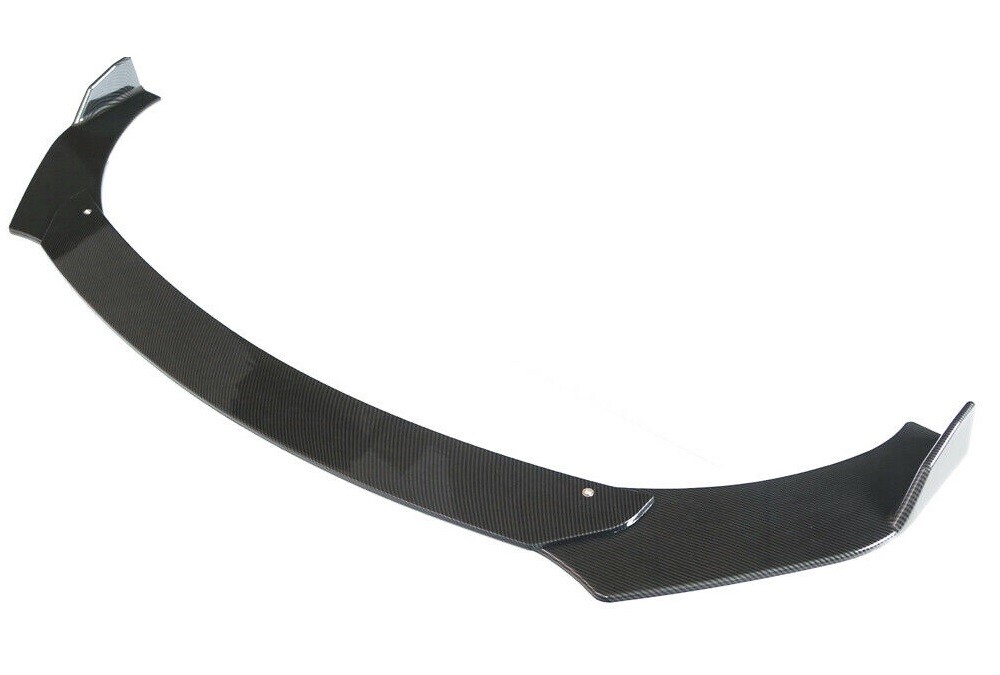 Carbon Paint Front Spoiler Front Splitter Fits for Ford Focus Flaps Diffuser D