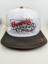 Vintage 2T USA MADE Guido's Pizza Trucker Hat Snapback Cap