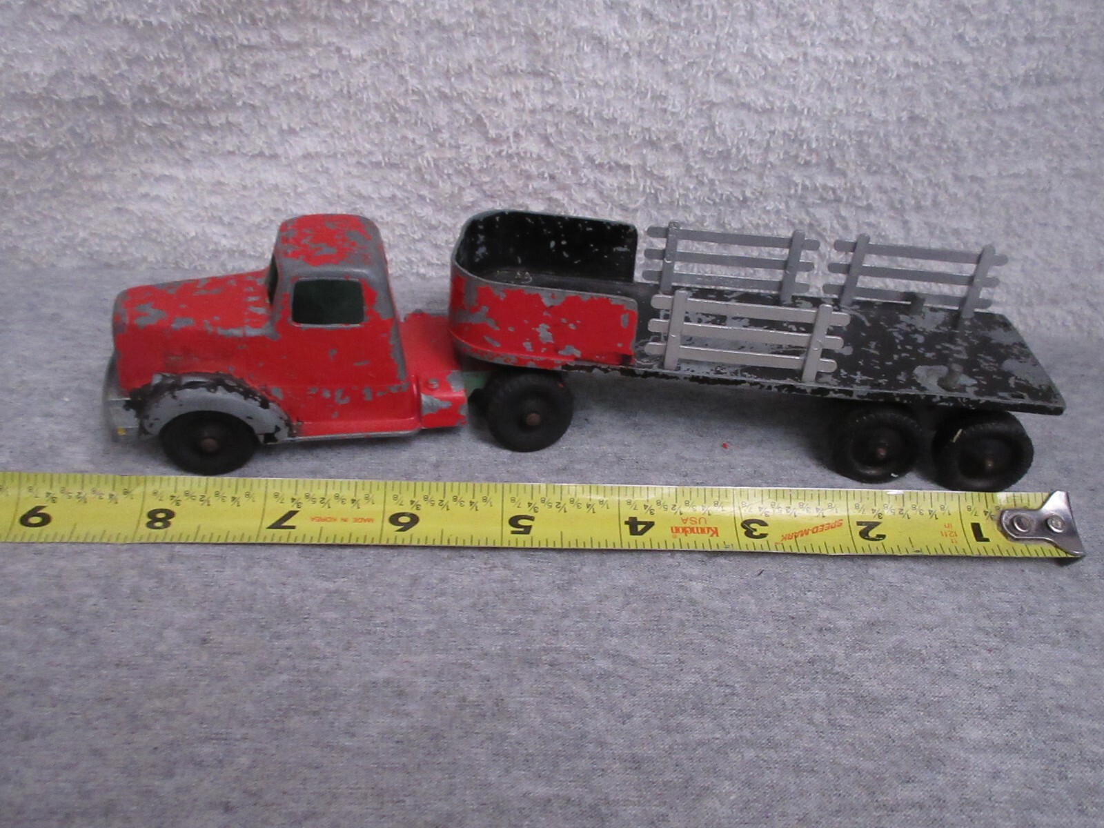 vintage diecast Tootsie Toy semitruck and trailer lot X eBay