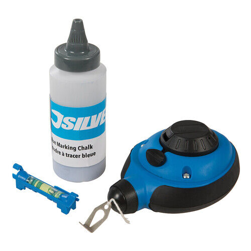 Silverline 250571 fast rewind chalk line set 3 piece