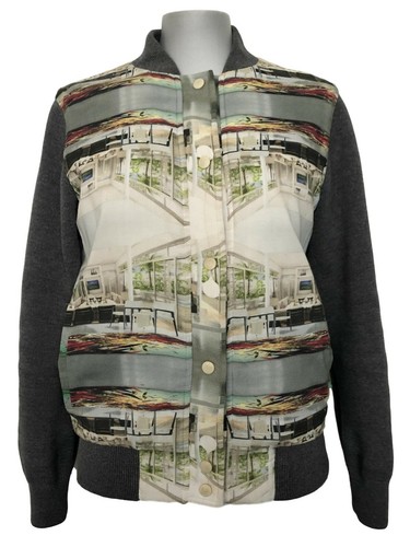 PAUL & JOE SISTER PRINTED 'HOCKNEY' BOMBER JACKET, 38, $595 - 第 1/12 張圖片