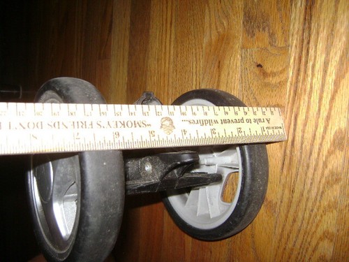 COMBI Cosmo EX Single STROLLER 7" REAR WHEEL TIRE Replacement Part Quick Release - Picture 6 of 7