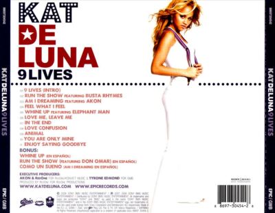 KAT DELUNA 9 LIVES [IMPORT] NEW CD