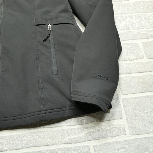 North Face Jacket Womens S/P Black Softshell Windwall Windbreaker Fleece Blanket - Picture 6 of 14