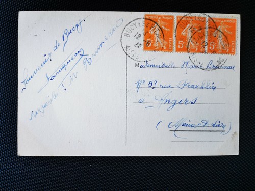 CPA 02 BUCY-LES-PIERREPONT - La Gare - Imagen 2 de 2