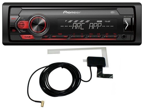 Pioneer 1DIN USB DAB MP3 AUX Autoradio für Hyundai Veloster (ab 2011) - Bild 2 von 8