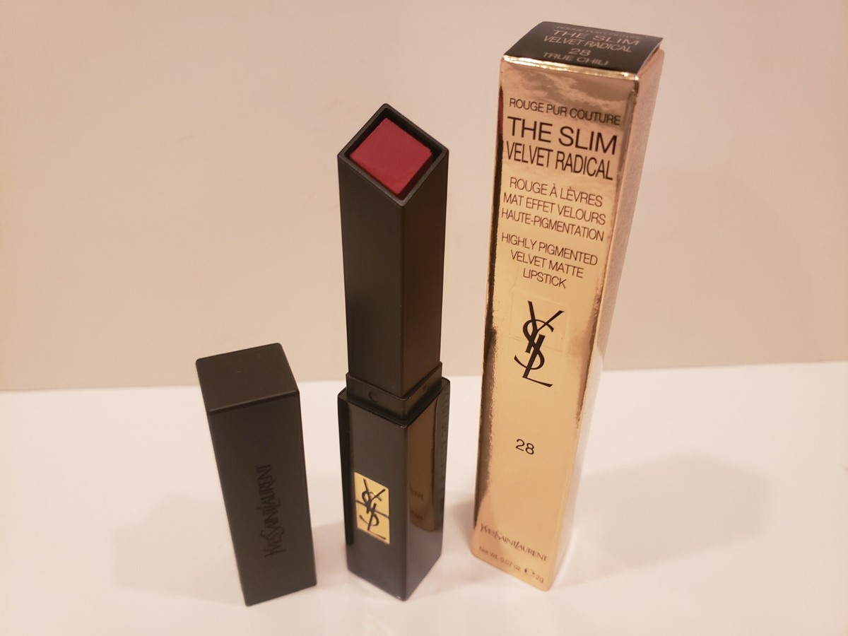 Yves Saint Laurent The Slim Velvet Radical Matte Lipstick~#28