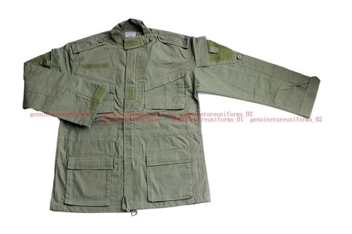 Rare Genuine African Burkina Faso test sample ACU Fusion BDU Uniform OD LR- - Picture 2 of 5