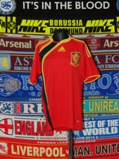 5/5 Spain boys 13/14 years 164cm mint football shirt jersey trikot camiseta .